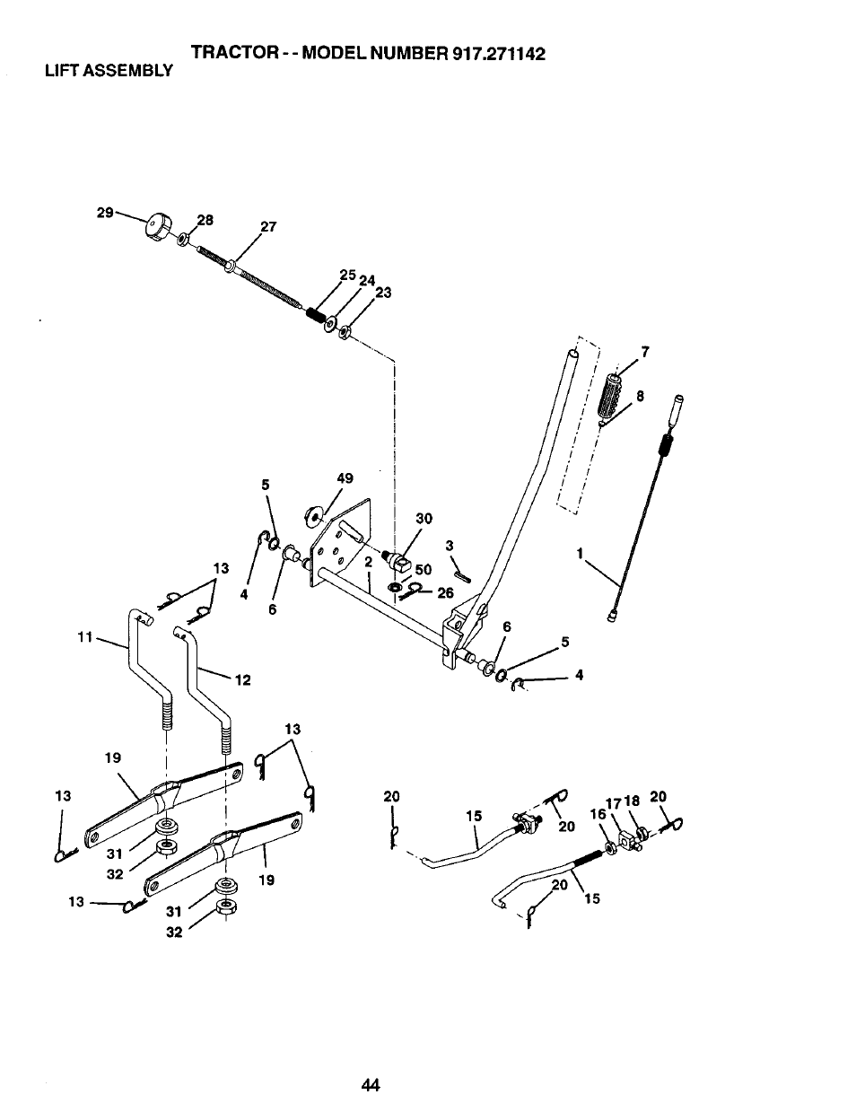 Craftsman 917.271142 User Manual | Page 44 / 60