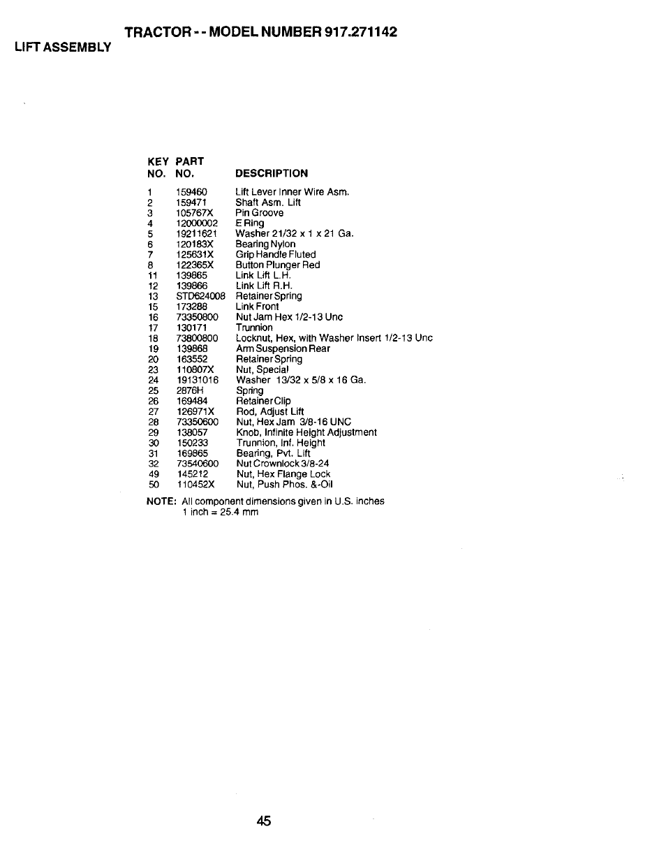 Craftsman 917.271142 User Manual | Page 45 / 60