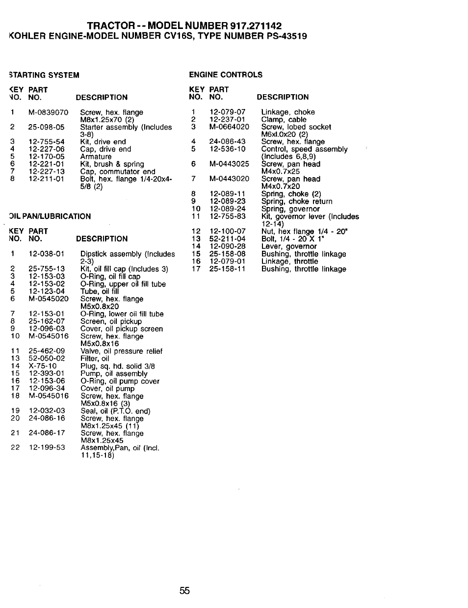 Craftsman 917.271142 User Manual | Page 55 / 60