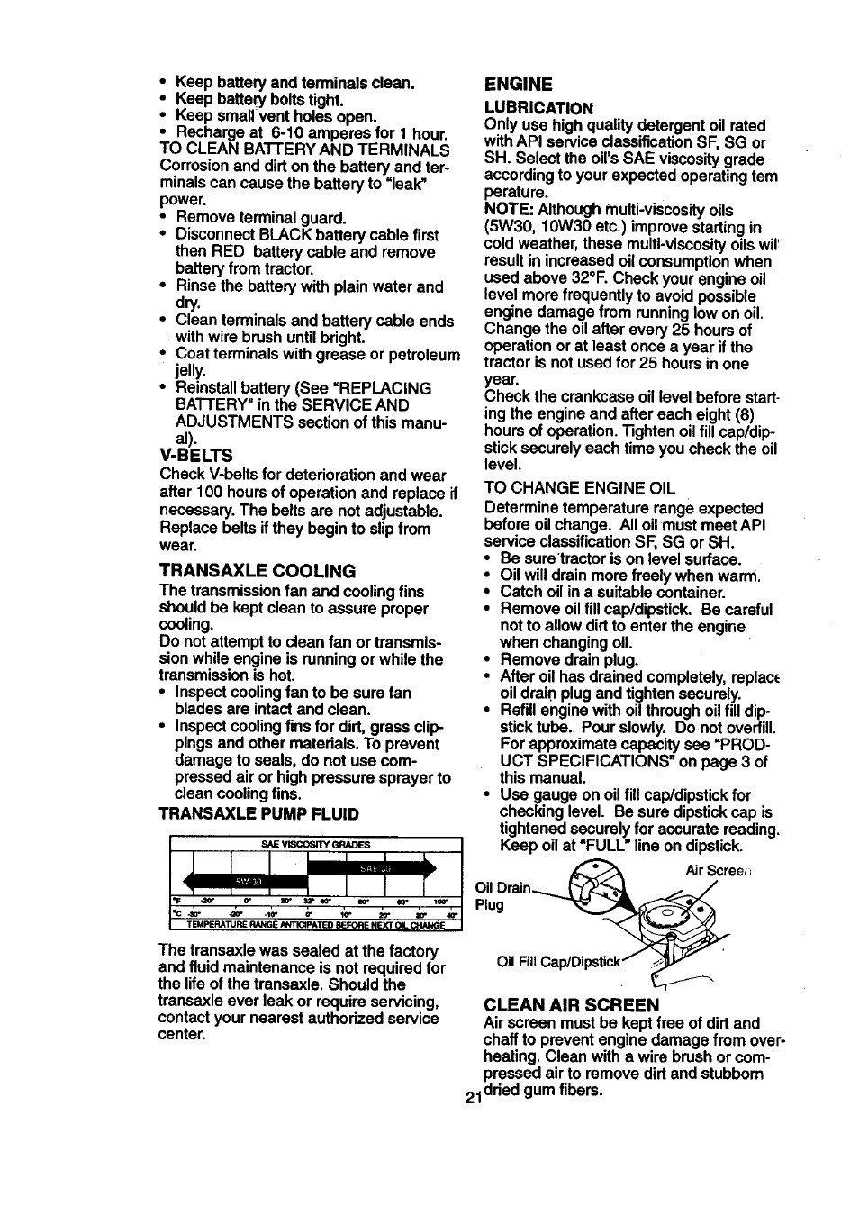 I i i i | Craftsman 917.270840 User Manual | Page 21 / 60
