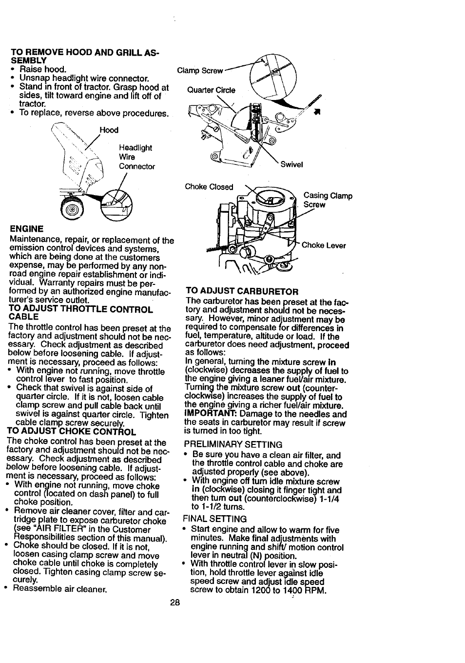 Craftsman 917.270840 User Manual | Page 28 / 60