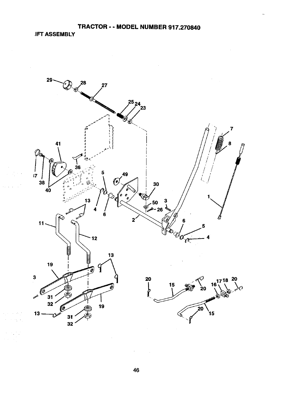 Craftsman 917.270840 User Manual | Page 46 / 60