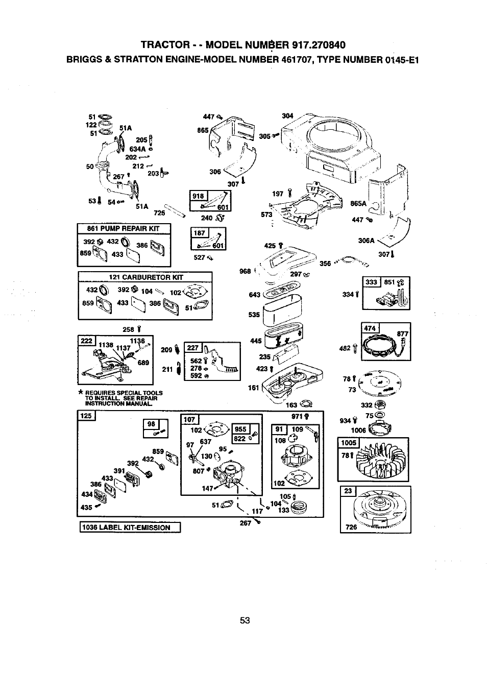 Craftsman 917.270840 User Manual | Page 53 / 60