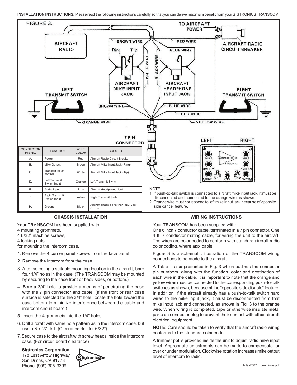 Sigtronics SPE-2 User Manual | Page 2 / 2