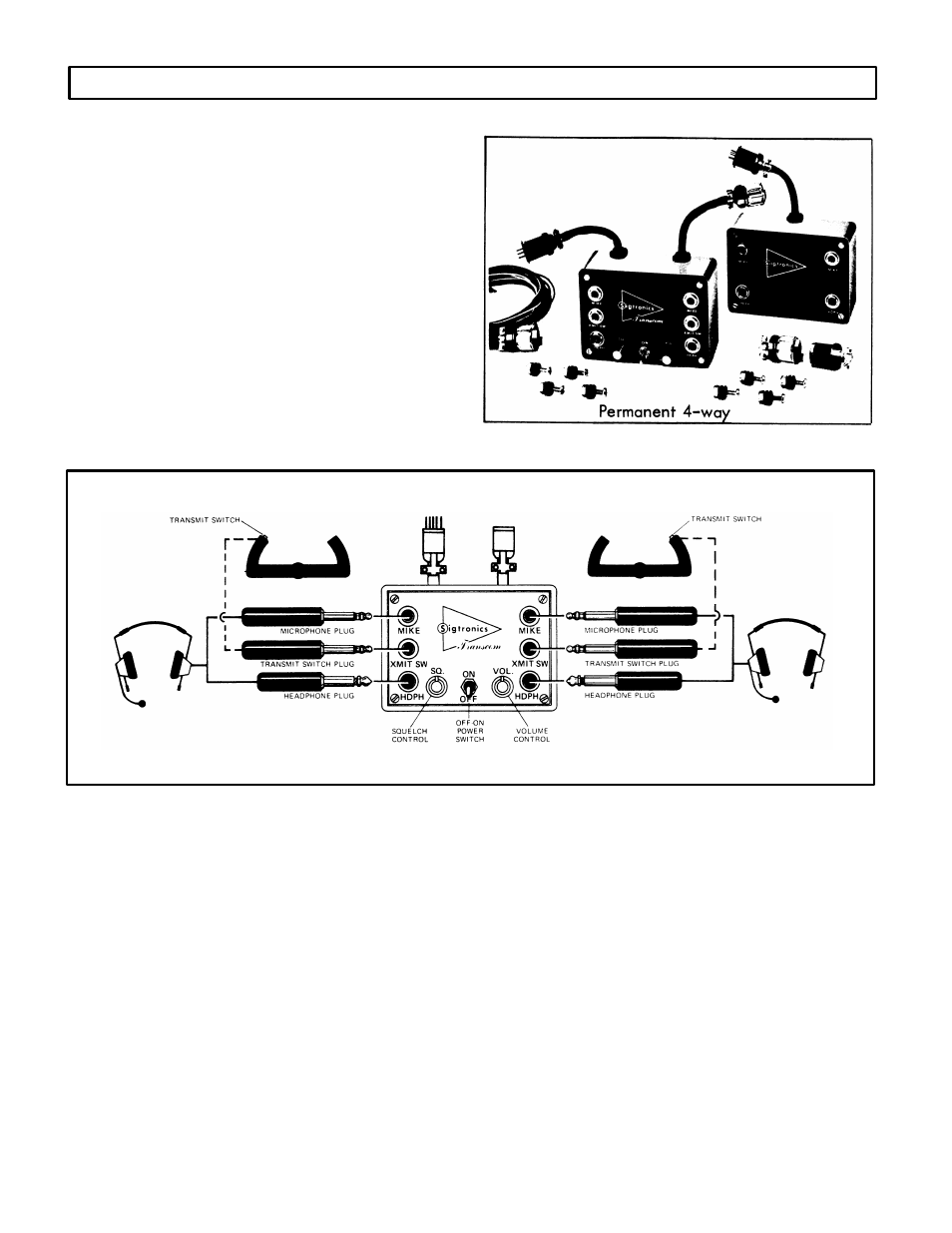 Sigtronics SPE-4 User Manual | 2 pages