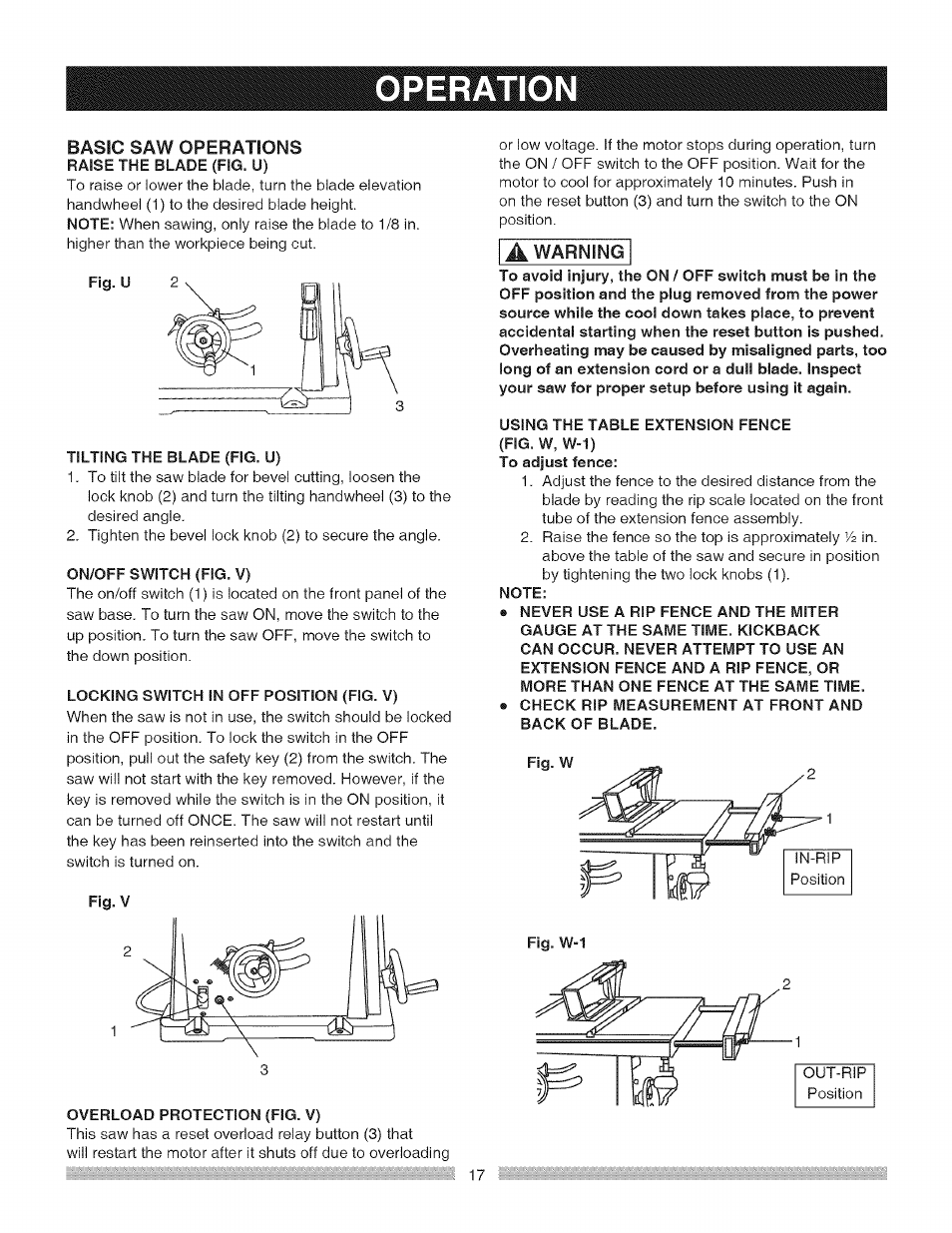 Craftsman 137.218030 User Manual | Page 17 / 30