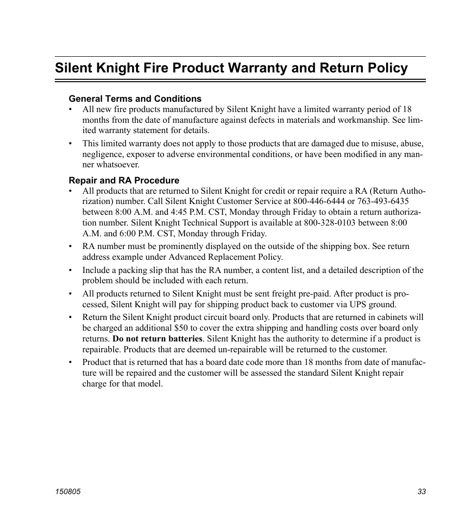 SilentKnight 5129 Digital Alarm Communicator Transmitter User Manual | Page 37 / 42