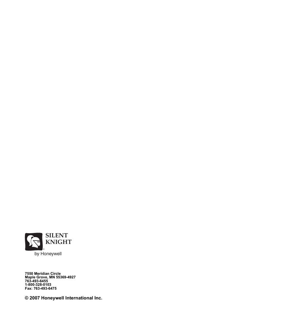 Silent knight | SilentKnight 5129 Digital Alarm Communicator Transmitter User Manual | Page 42 / 42