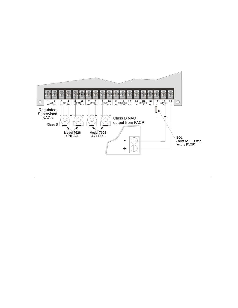 6 ground fault detection enable/disable jumper | SilentKnight 5495 6A Distributed Power Module User Manual | Page 19 / 52