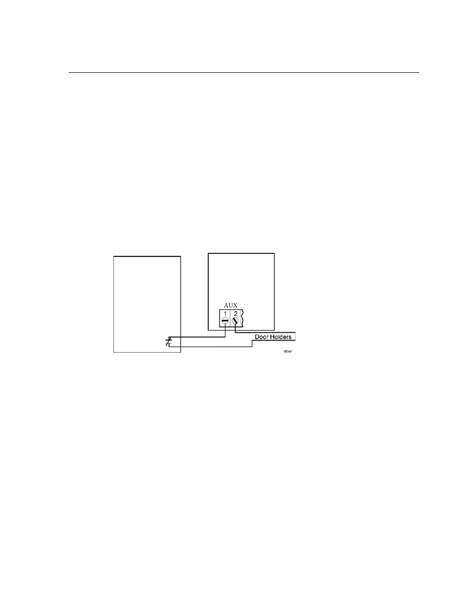 3 door holder application | SilentKnight 5495 6A Distributed Power Module User Manual | Page 30 / 52