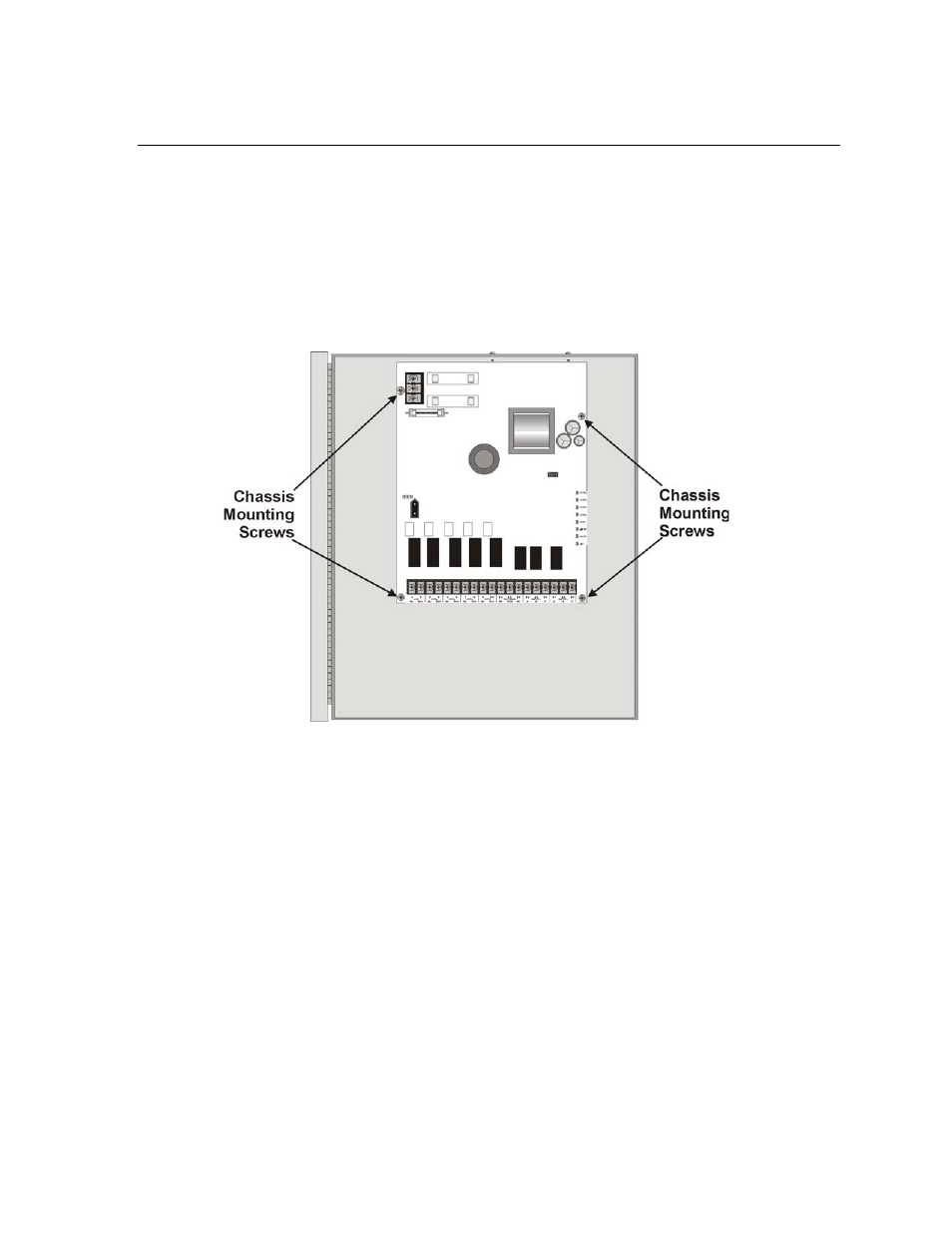4 removing and replacing the control panel, 1 removing the control panel, 2 replacing the control panel | SilentKnight 5495 6A Distributed Power Module User Manual | Page 34 / 52