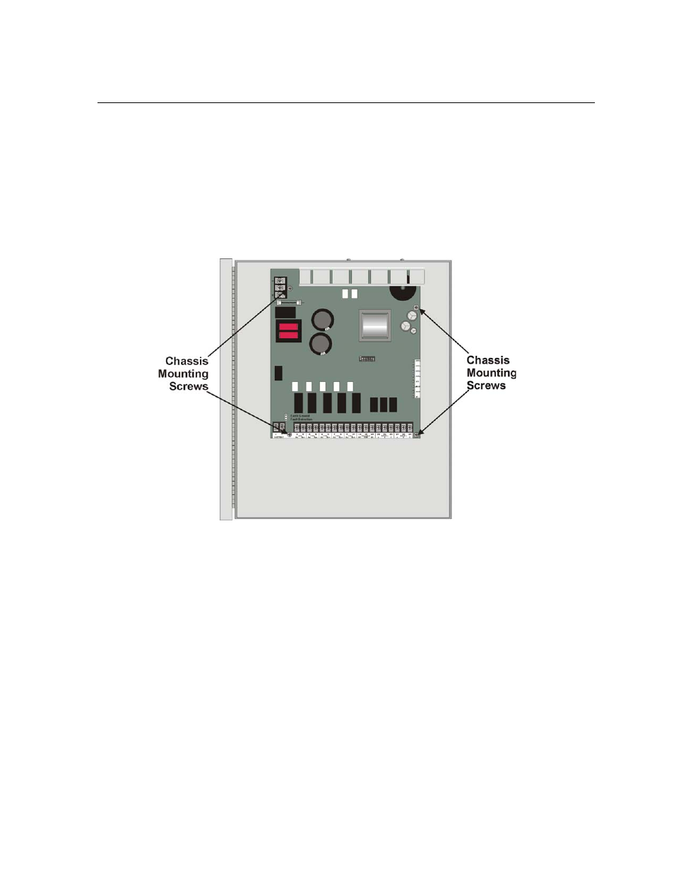 4 removing and replacing the control panel, 1 removing the control panel, 2 replacing the control panel | SilentKnight 5499 9A Distributed Power Module User Manual | Page 34 / 56