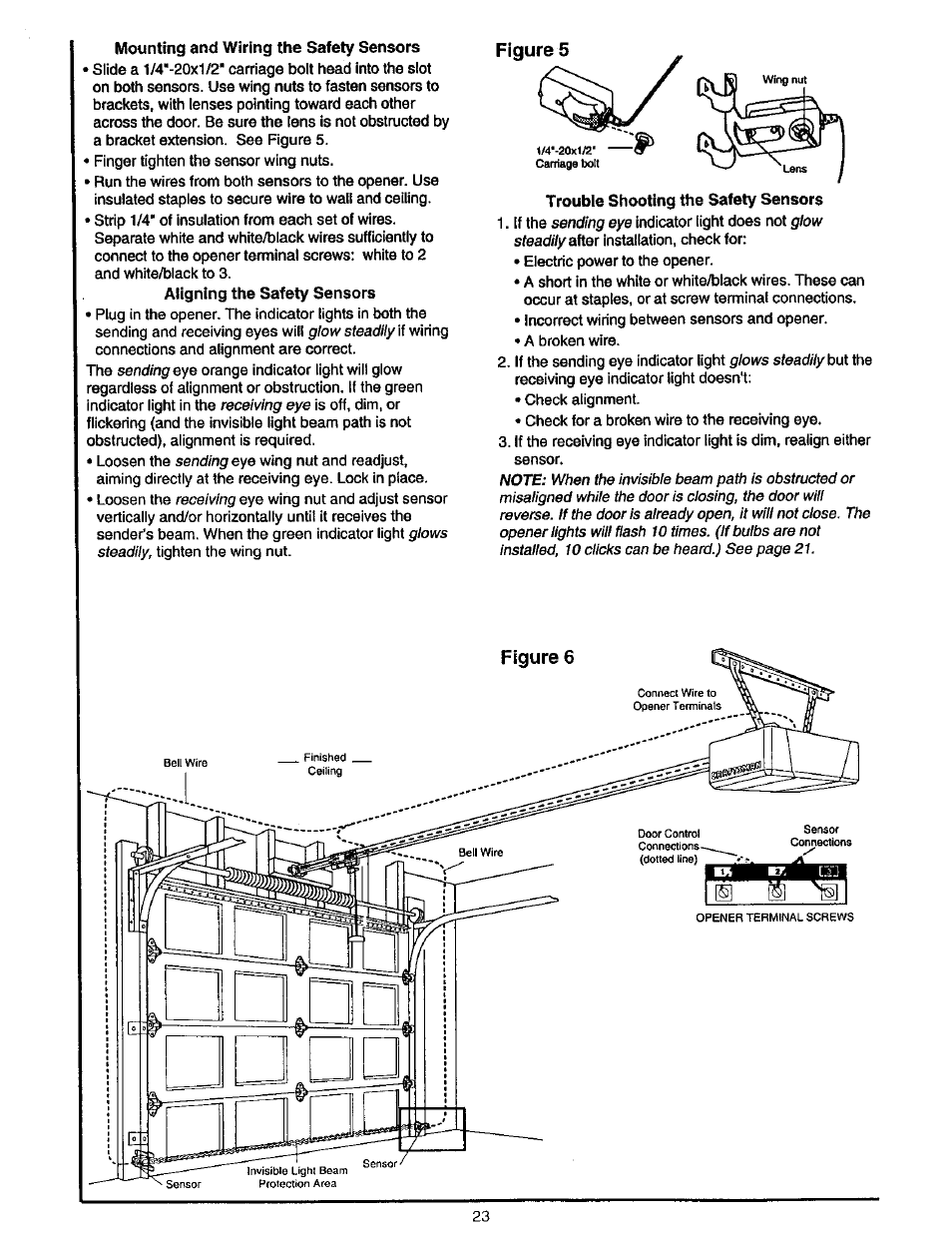 Figure 5, Figure 6 | Craftsman 139.53975SRT User Manual | Page 23 / 40