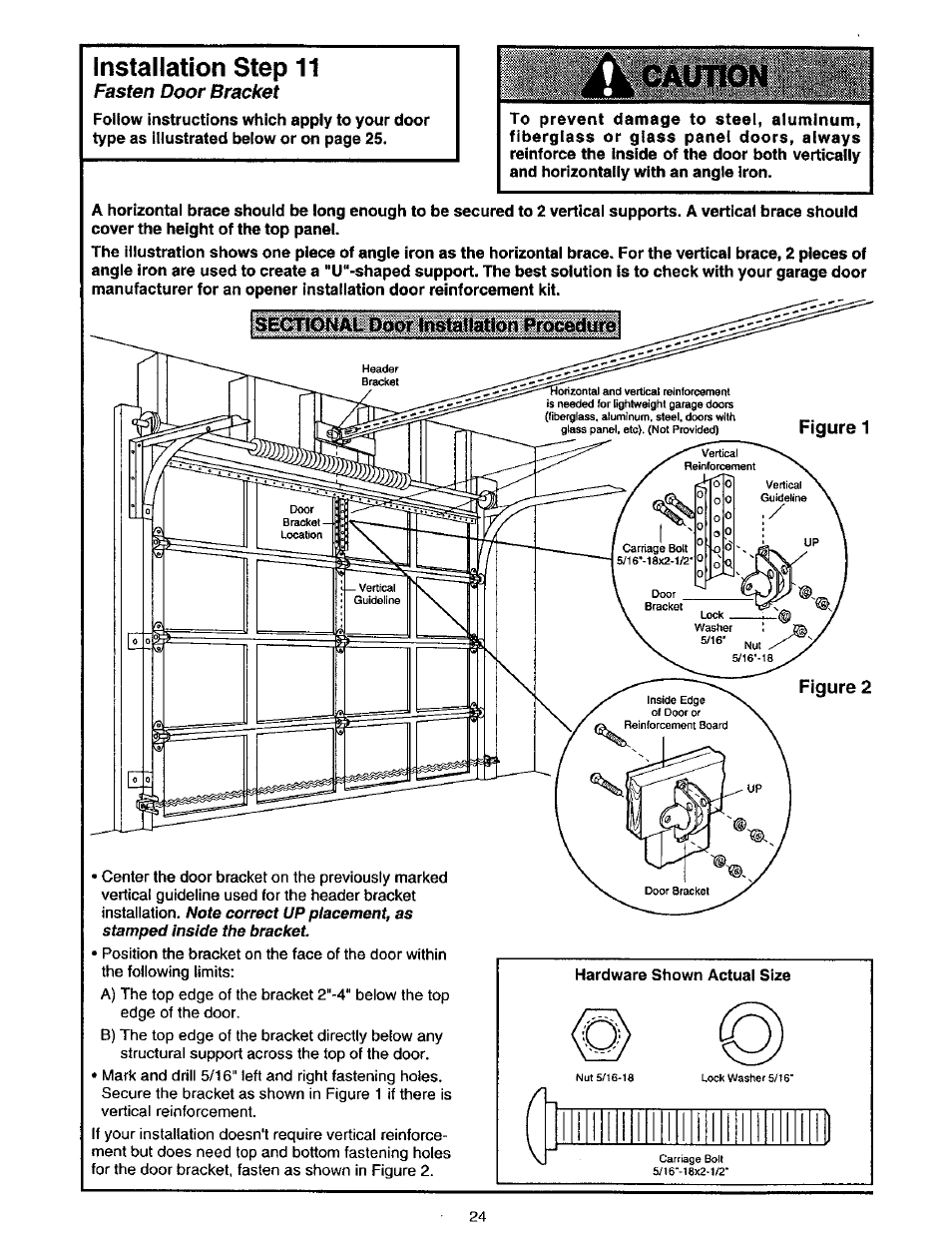 Installation step 11 | Craftsman 139.53975SRT User Manual | Page 24 / 40