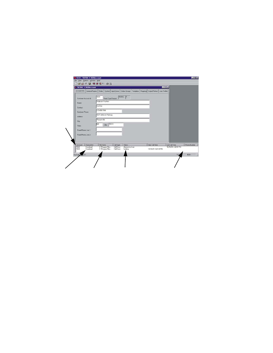 Scheduling jobs, The communications queue, Delete jobs from the queue | SilentKnight 5670 IntelliKnight Facility Management Software User Manual | Page 15 / 24