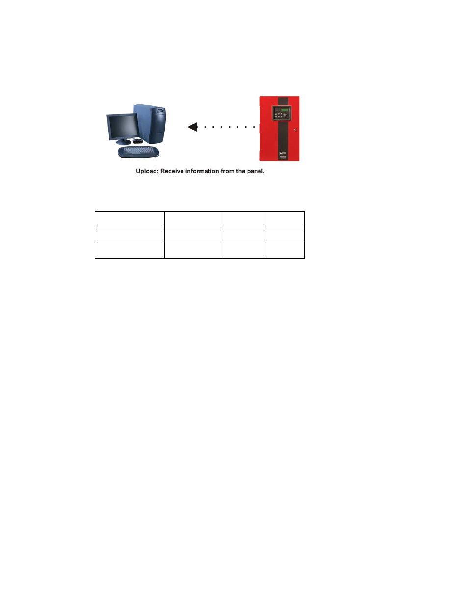 Uploading, Downloading and uploading | SilentKnight 5670 IntelliKnight Facility Management Software User Manual | Page 17 / 24