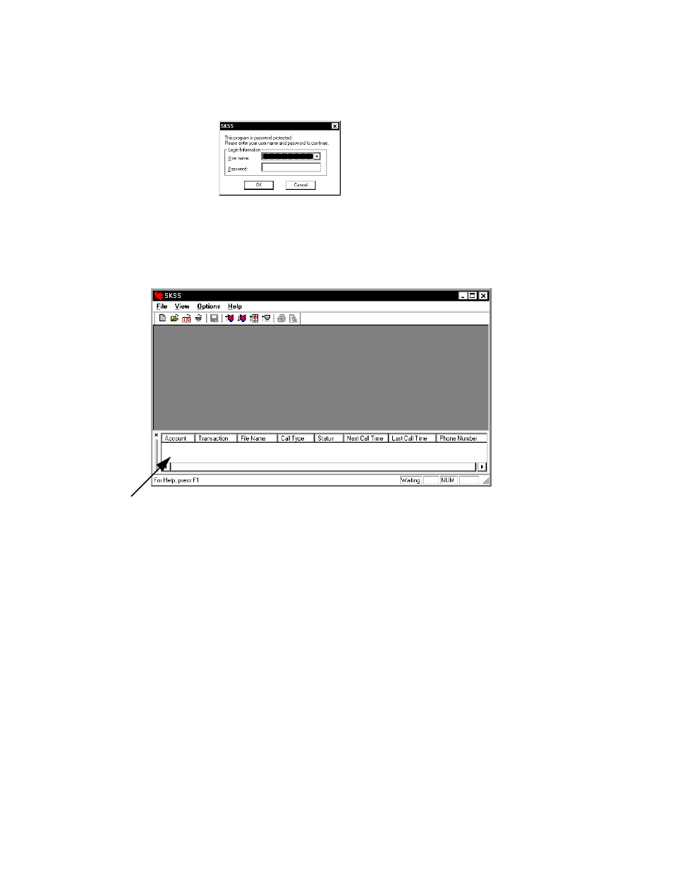 Starting skss | SilentKnight 5670 IntelliKnight Facility Management Software User Manual | Page 9 / 24
