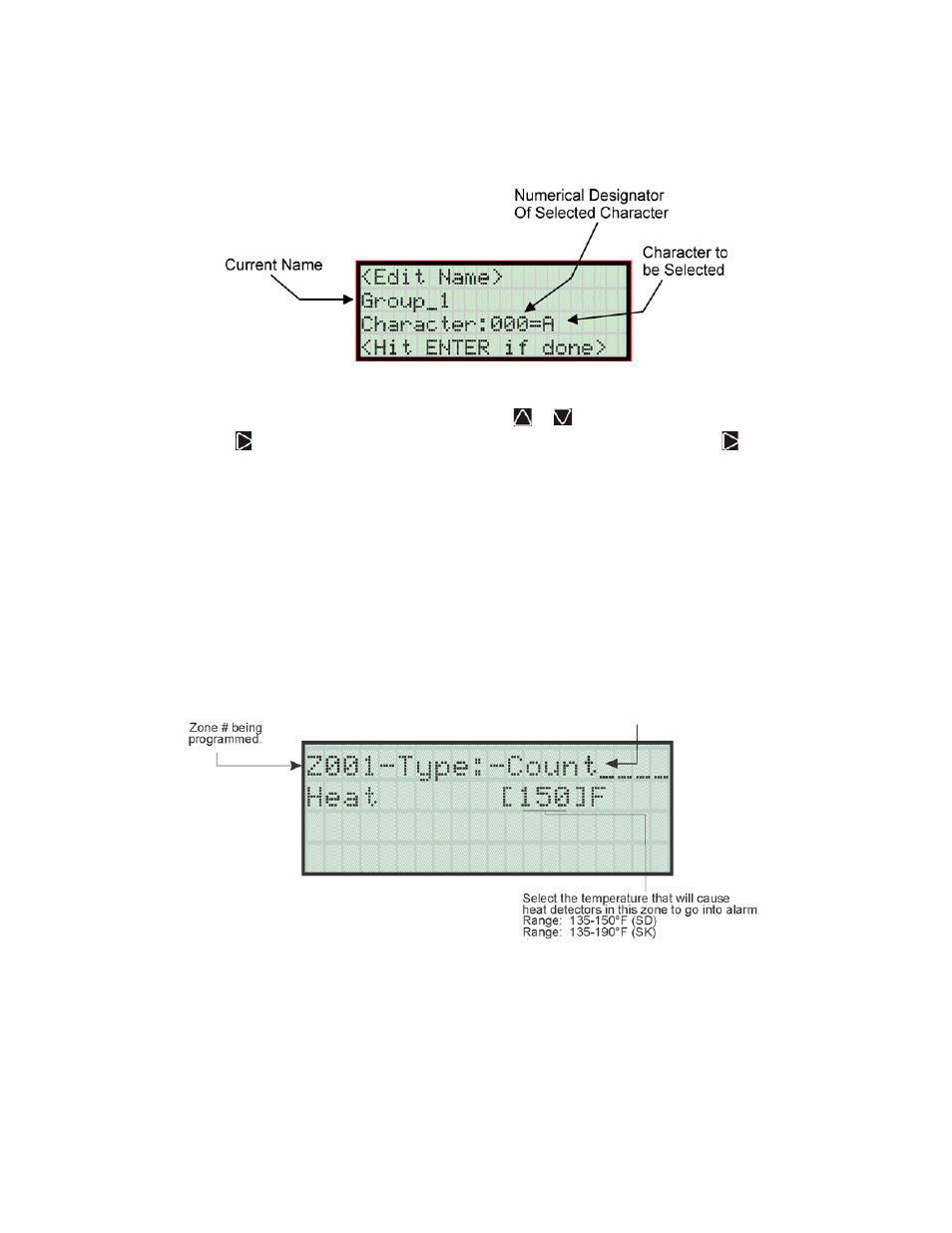 1 edit zone name, 2 edit zone properties, Ection 7.3.1.1 | N 7.3.1.2 | SilentKnight 5700 User Manual | Page 102 / 180