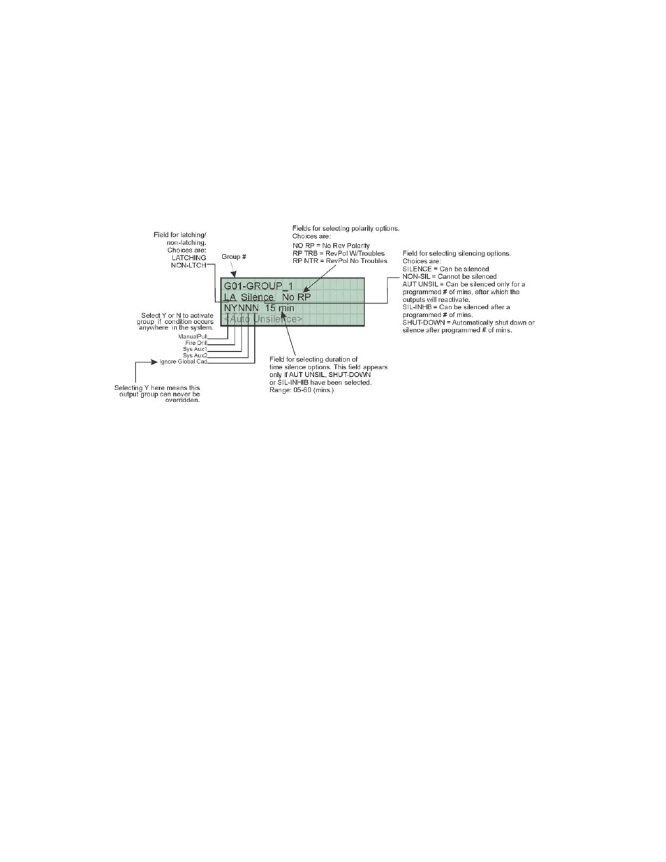 2 edit group properties, 2 edit group properties -11, N 7.4.1.2 | SilentKnight 5700 User Manual | Page 109 / 180
