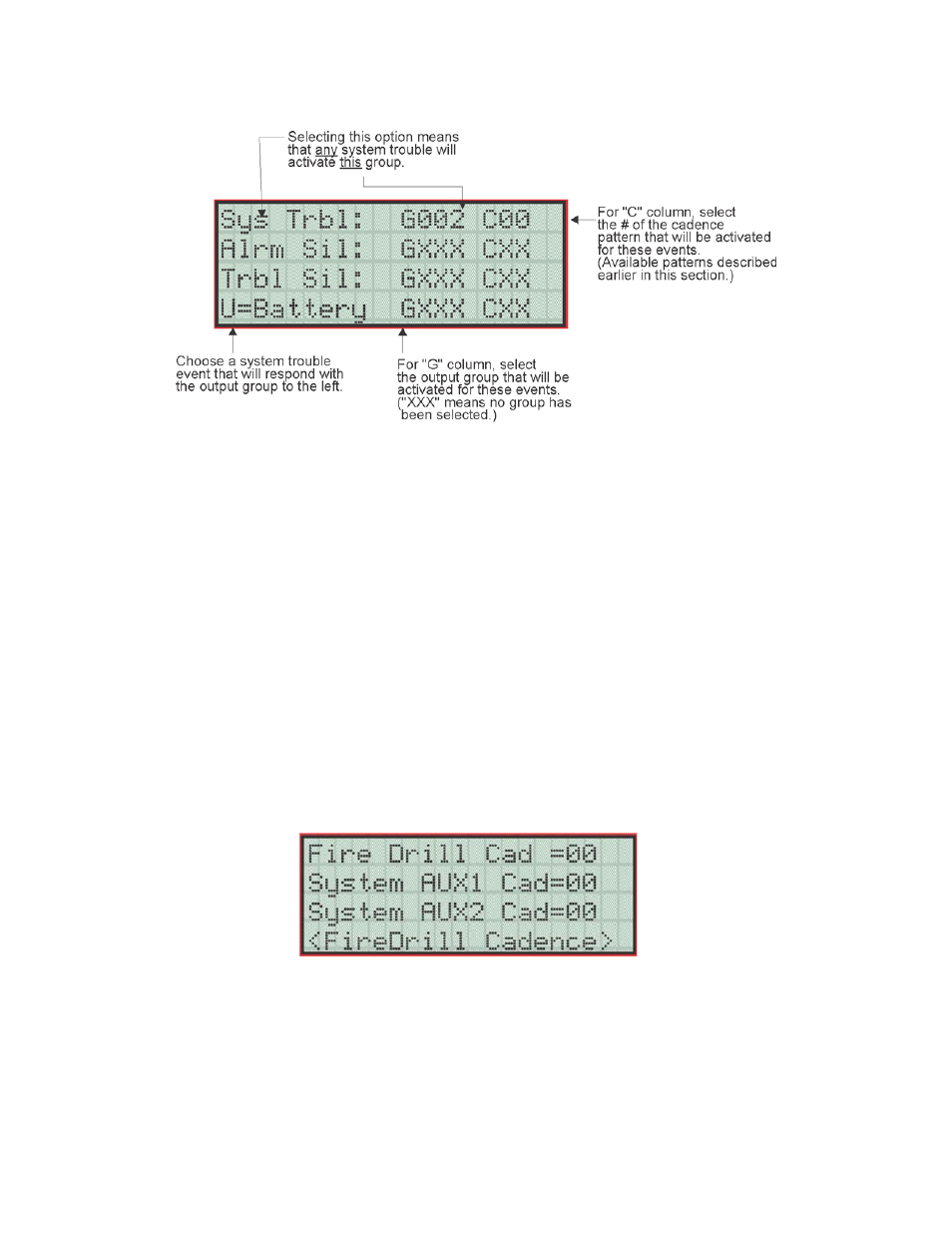 2 system alarm cadence, 4 time options, 2 system alarm cadence -27 | 4 time options -27, N 7.6.3.2 | SilentKnight 5700 User Manual | Page 125 / 180