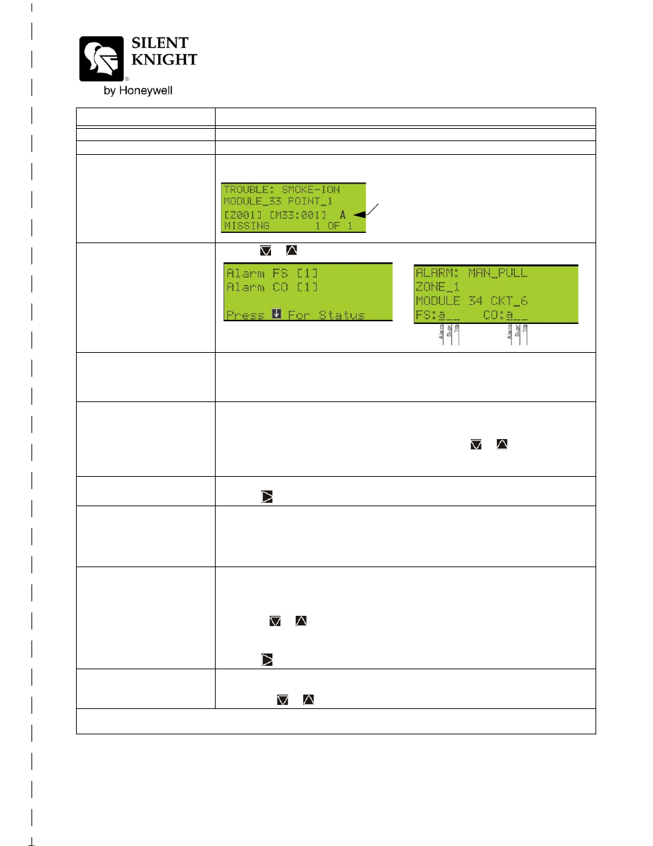 Model 5700 basic operating instructions | SilentKnight 5700 User Manual | Page 177 / 180