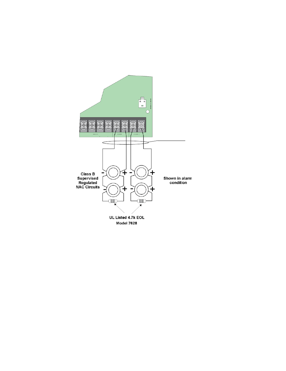 1 class b notification wiring, 1 class b notification wiring -24 | SilentKnight 5700 User Manual | Page 53 / 180