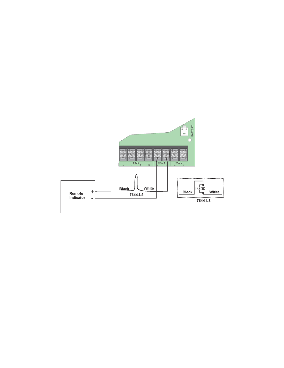 2 using the 7644-l8 module, 4 using the sd500-arm addressable relay module, 2 using the 7644-l8 module -31 | 4 using the sd500-arm addressable relay module -31 | SilentKnight 5700 User Manual | Page 60 / 180