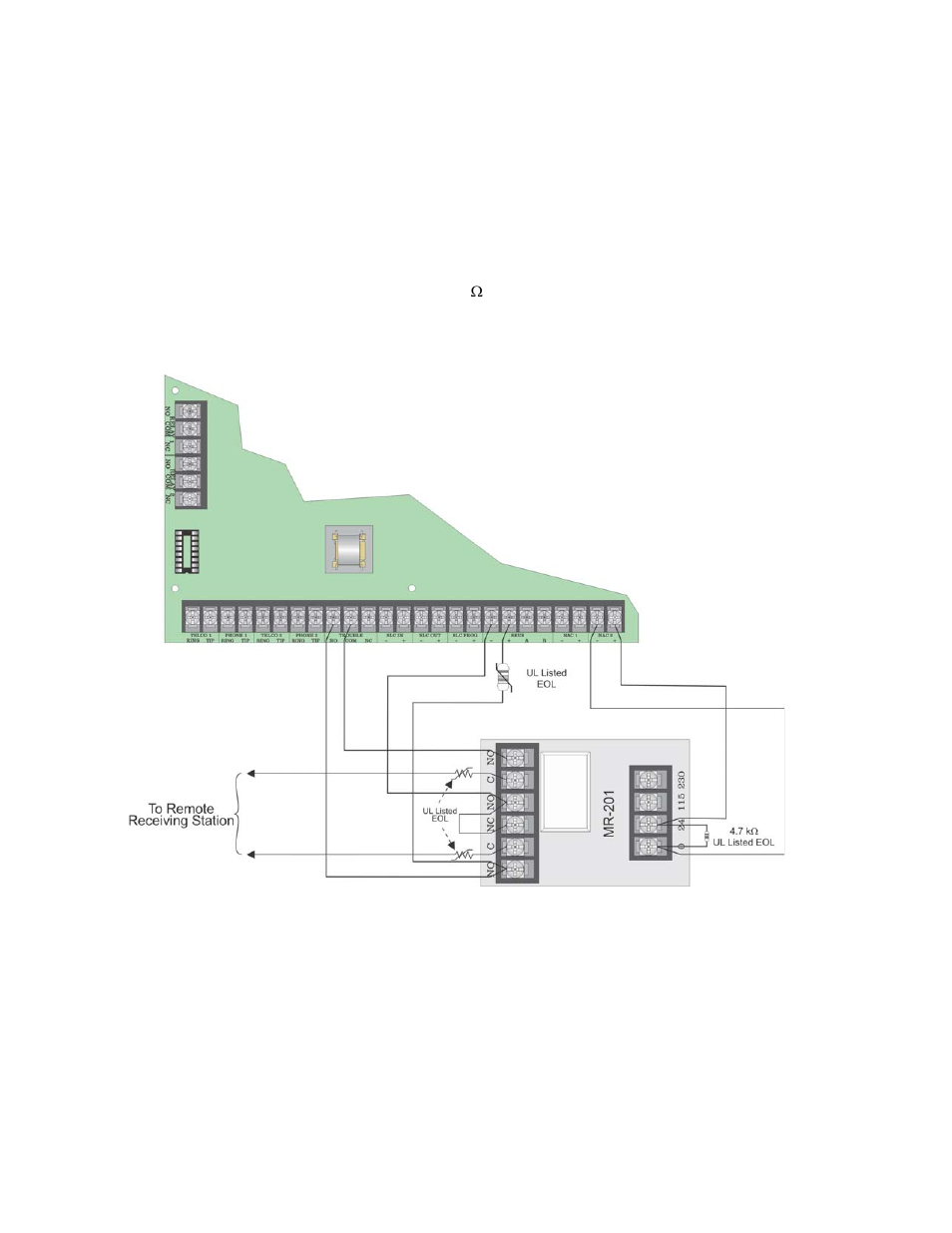 5 using a mr-201/t control relay from air products | SilentKnight 5700 User Manual | Page 62 / 180