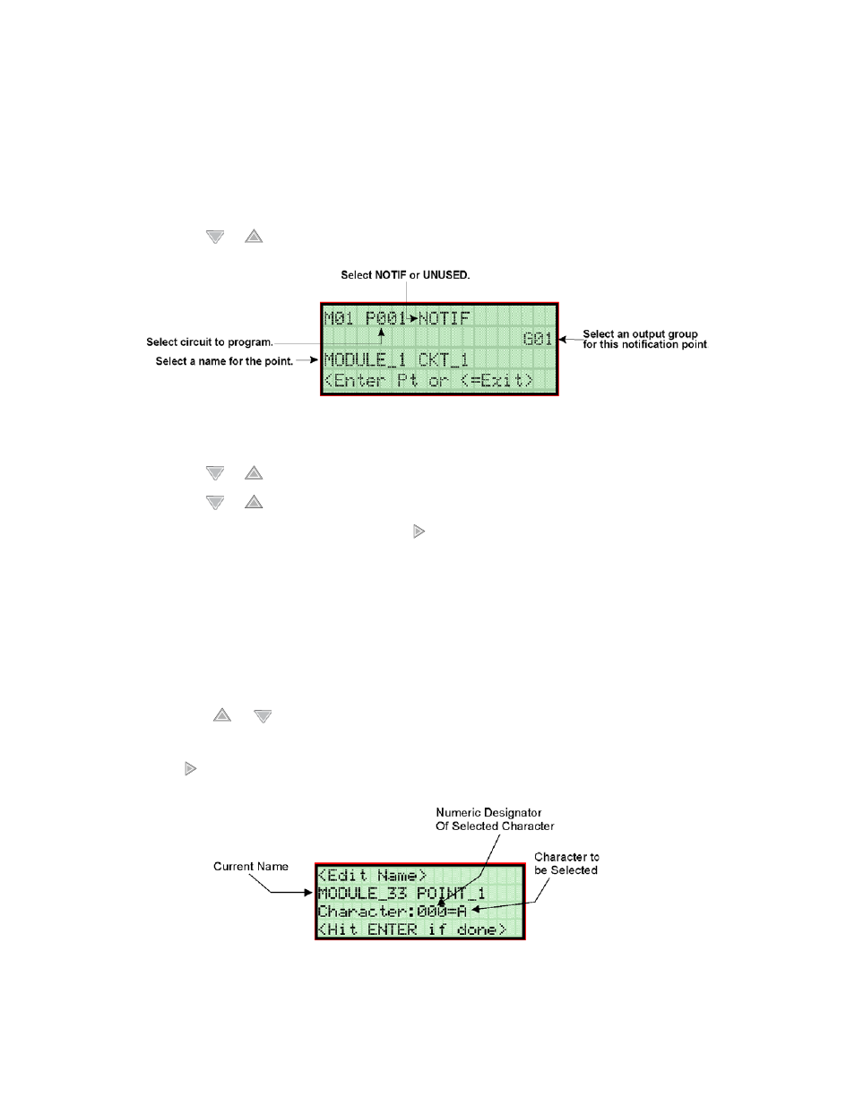 3 point programming for 5880 and 5865 modules, 4 assigning a name to a point, N 7.5.3 | SilentKnight 5808 User Manual | Page 112 / 180