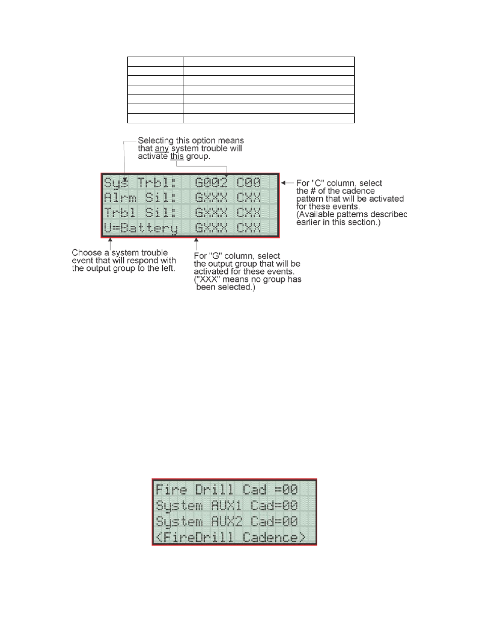 2 system alarm cadence, 2 system alarm cadence -26, N 7.6.3.2 | SilentKnight 5808 User Manual | Page 118 / 180