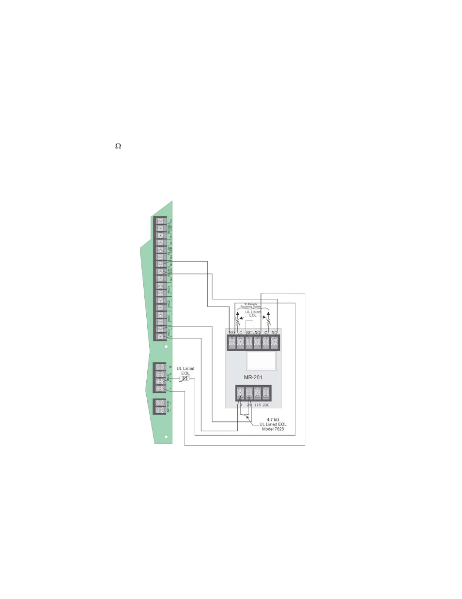5 using a mr-201/t control relay from air products | SilentKnight 5808 User Manual | Page 60 / 180