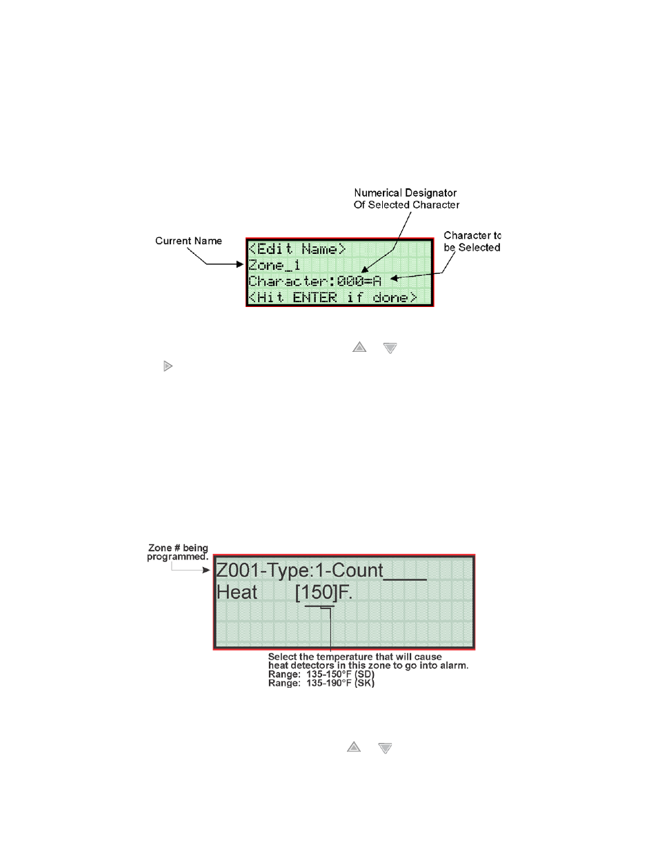 1 edit zone name, 2 edit zone properties, N 7.3.1.1 | N 7.3.1.2 | SilentKnight 5808 User Manual | Page 96 / 180