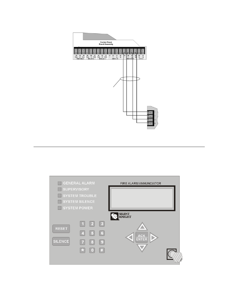 5 5860 remote annunciator installation, 5860 remote annunciator installation | SilentKnight 5820XL User Manual | Page 41 / 236