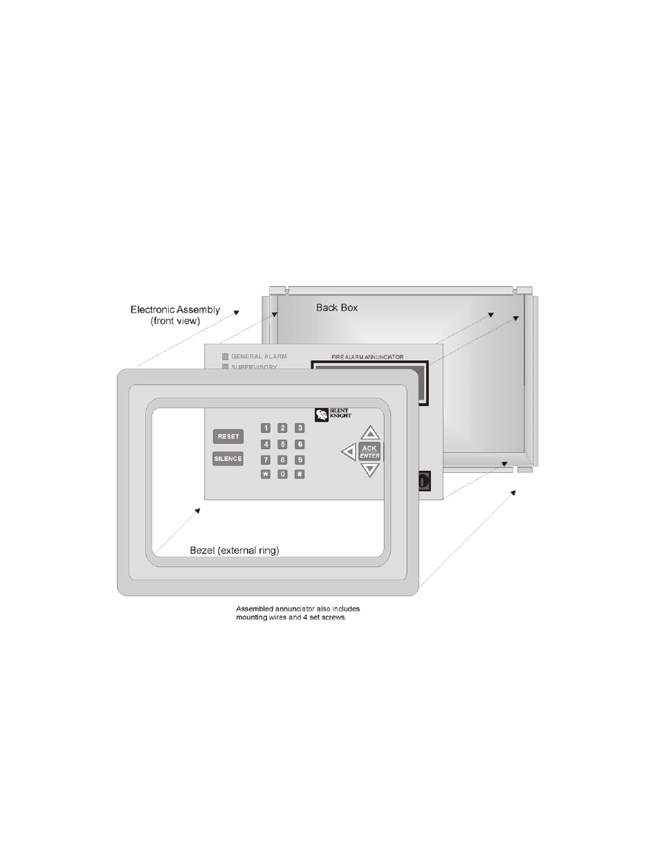 1 mounting the 5860 | SilentKnight 5820XL User Manual | Page 42 / 236