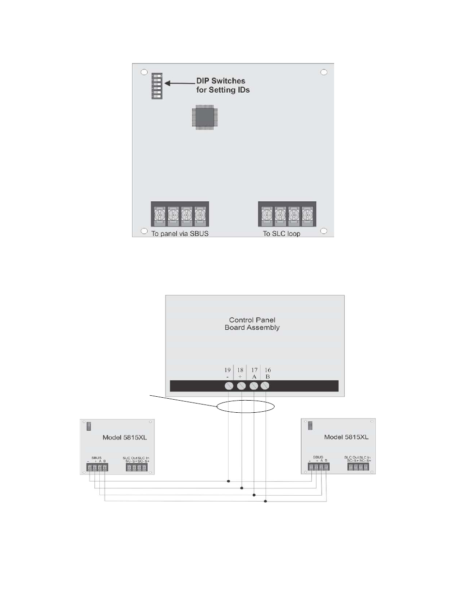 1 5815xl connection to the panel, On 4.6.1.) | SilentKnight 5820XL User Manual | Page 46 / 236