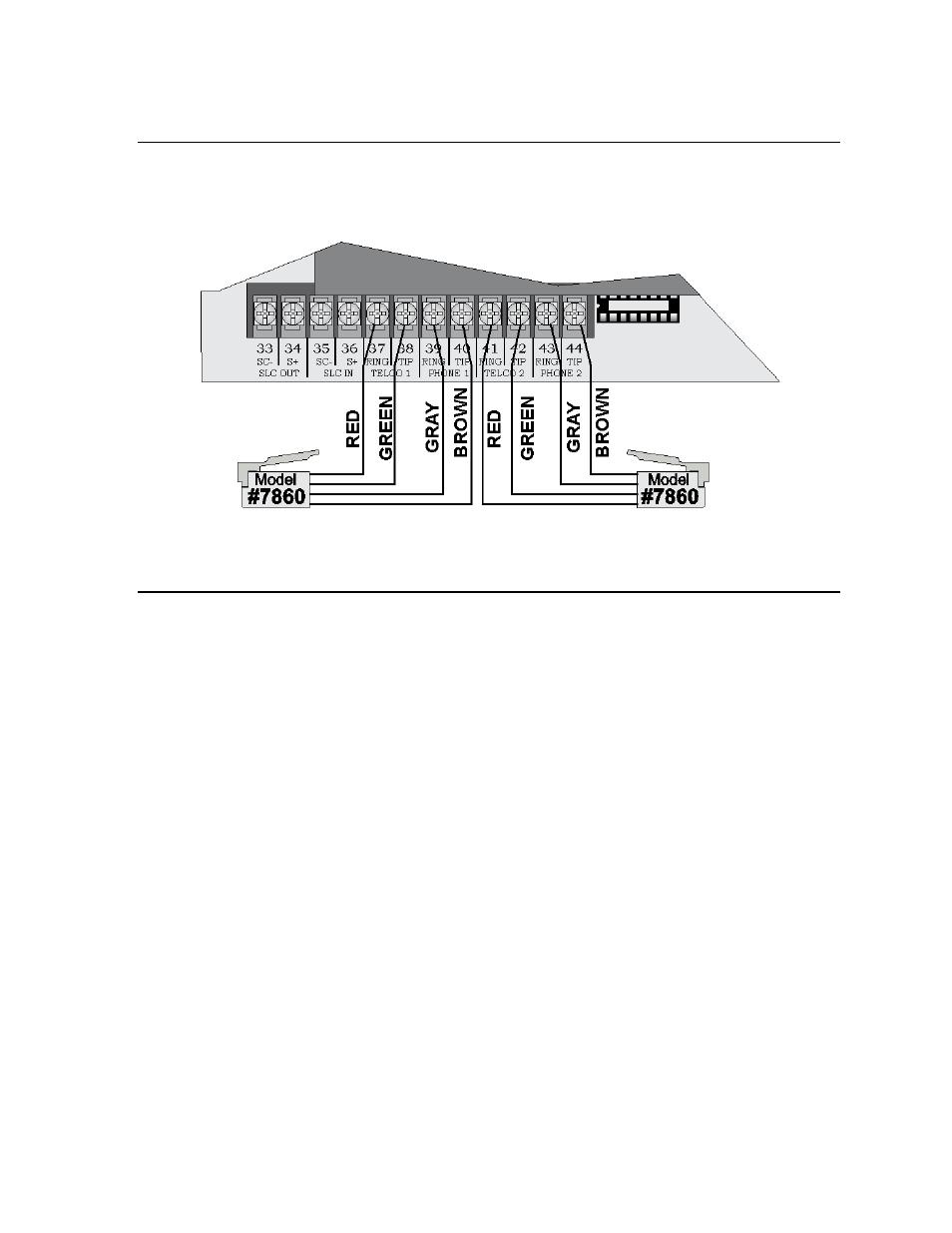 11 telephone connection, 12 flexputs™ i/o circuits, 1 conventional notification appliance | Flexputs, 12 flexputs, I/o circuits | SilentKnight 5820XL User Manual | Page 56 / 236