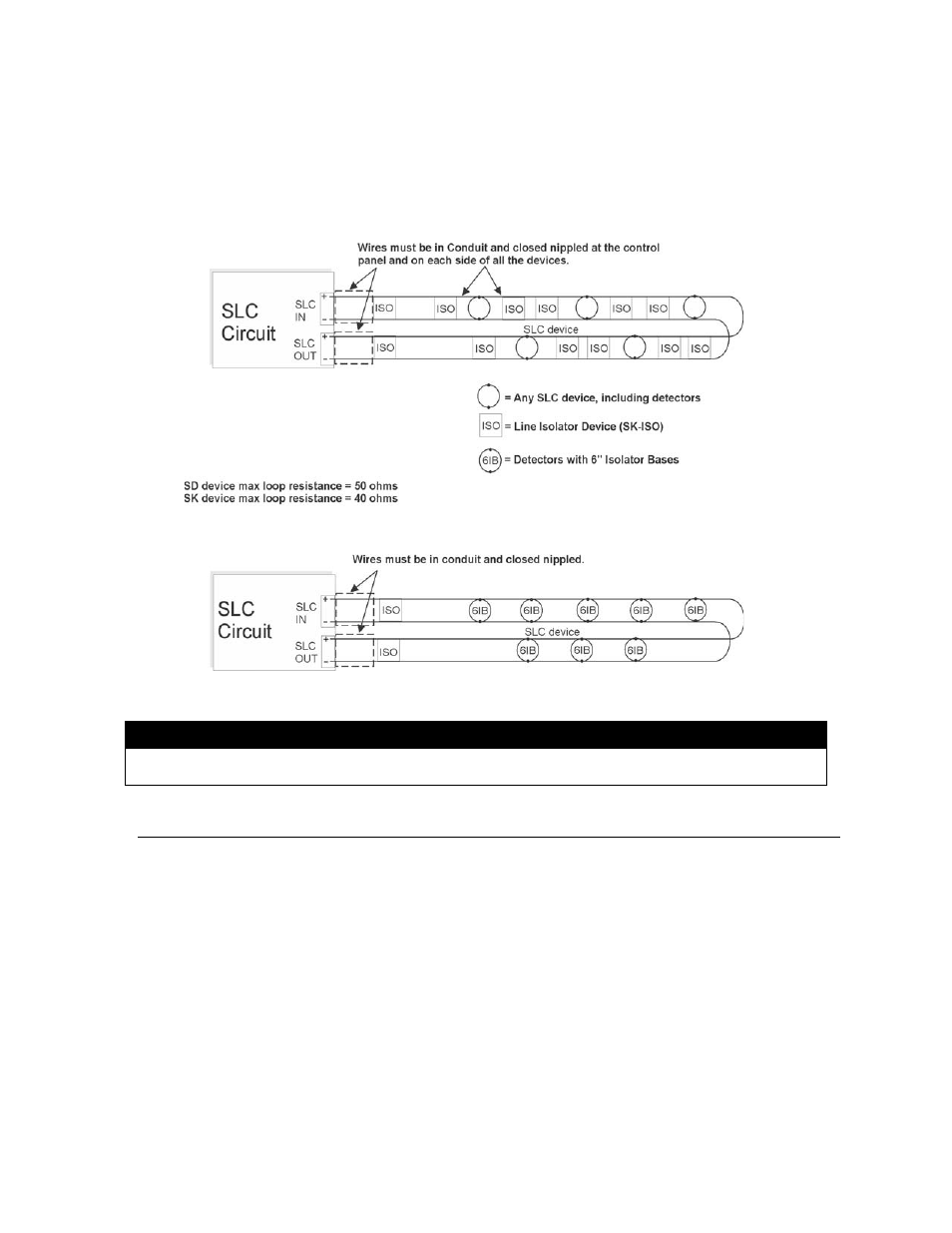 5 wiring sk slc detectors, Wiring sk slc detectors, Sk 5.5 | SilentKnight 5820XL User Manual | Page 75 / 236