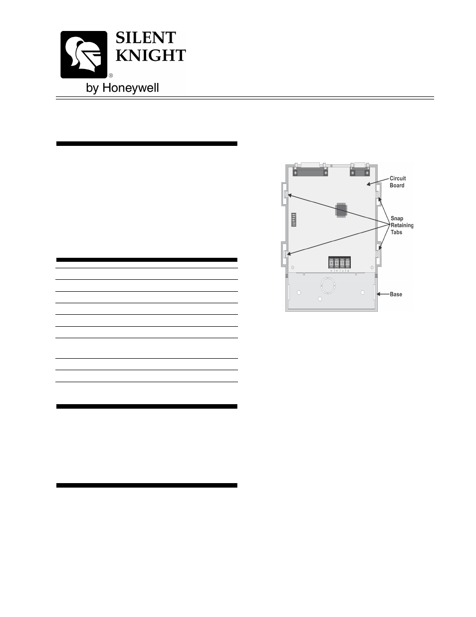 SilentKnight 5824 Serial/Parallel Module User Manual | 2 pages