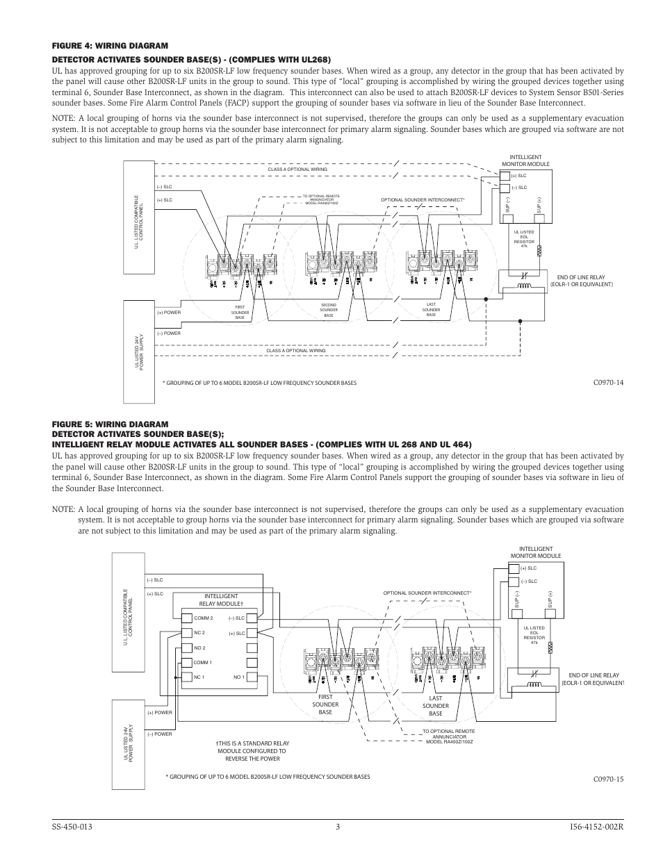 SilentKnight B200SR-LF Low Frequency Intelligent Sounder Base User Manual | Page 3 / 4