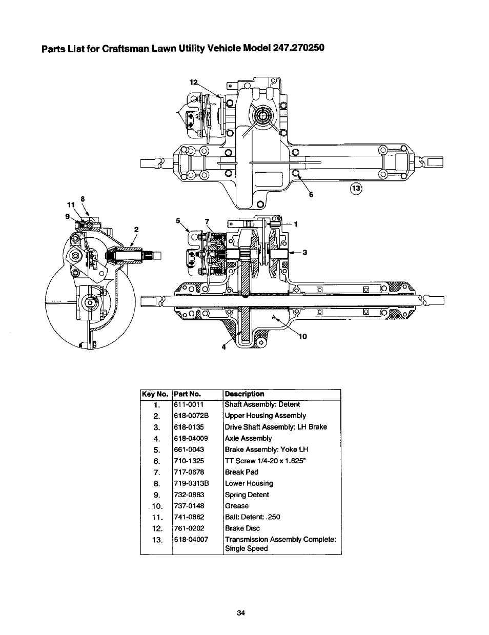 Li i | Craftsman 247.270250 User Manual | Page 34 / 65