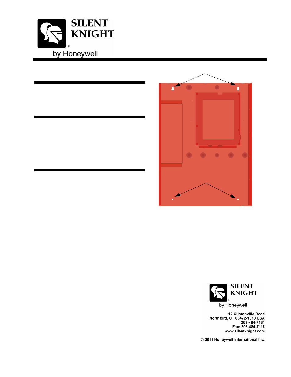 SilentKnight FFT-HSC User Manual | 1 page