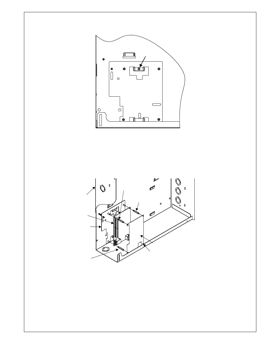Figure 2 ipbrkt installation, Figure 3 ipbrkt installation | SilentKnight IP Communicator User Manual | Page 5 / 19