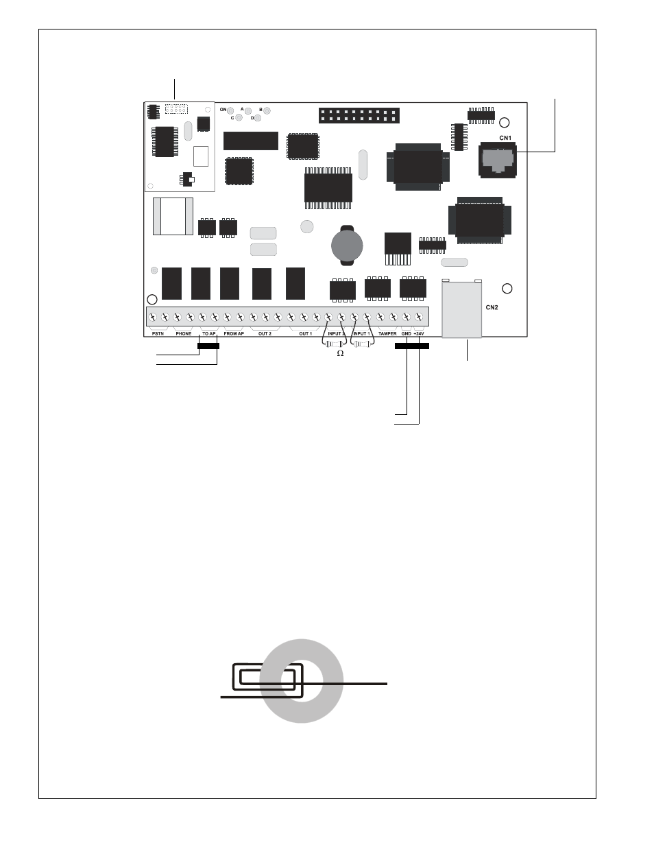 Ferrite bead installation, Figure 6 ipdact-2 and ipdact-2ud wiring, Figure 7 ferrite bead installation | SilentKnight IP Communicator User Manual | Page 8 / 19