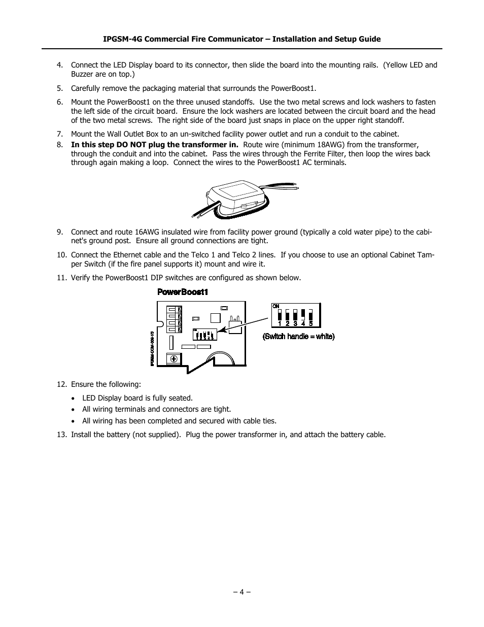 SilentKnight IPGSM-4G User Manual | Page 6 / 16