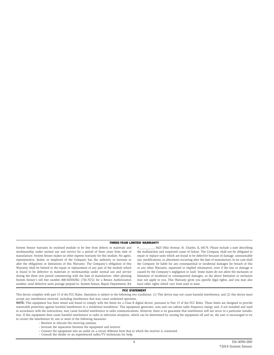 SilentKnight ISO-6 - Six Fault Isolator Module User Manual | Page 4 / 4