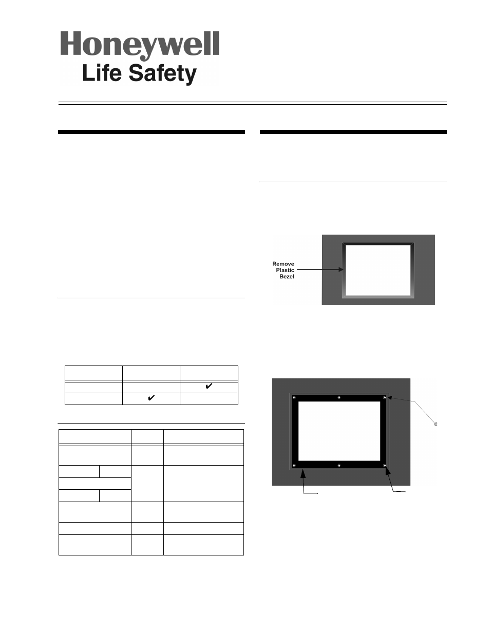 SilentKnight Plex 2 Door Option User Manual | 2 pages