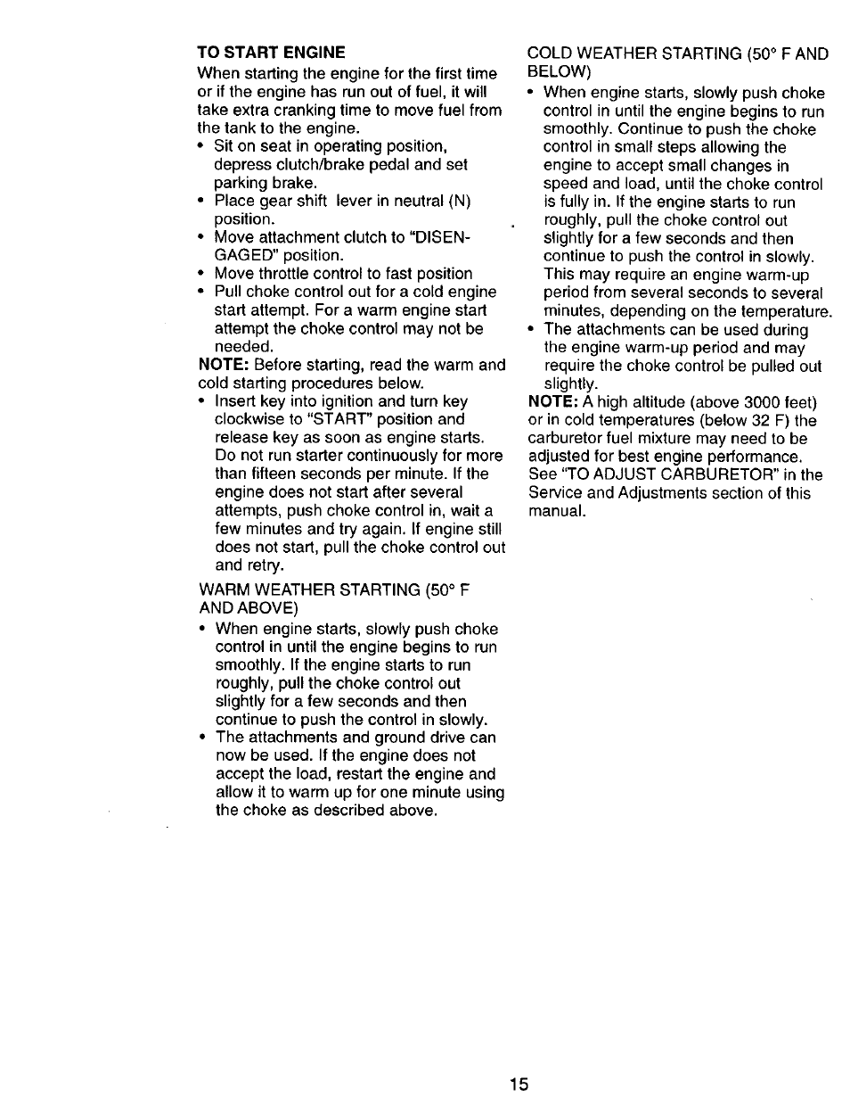 Craftsman 917.270751 User Manual | Page 15 / 60