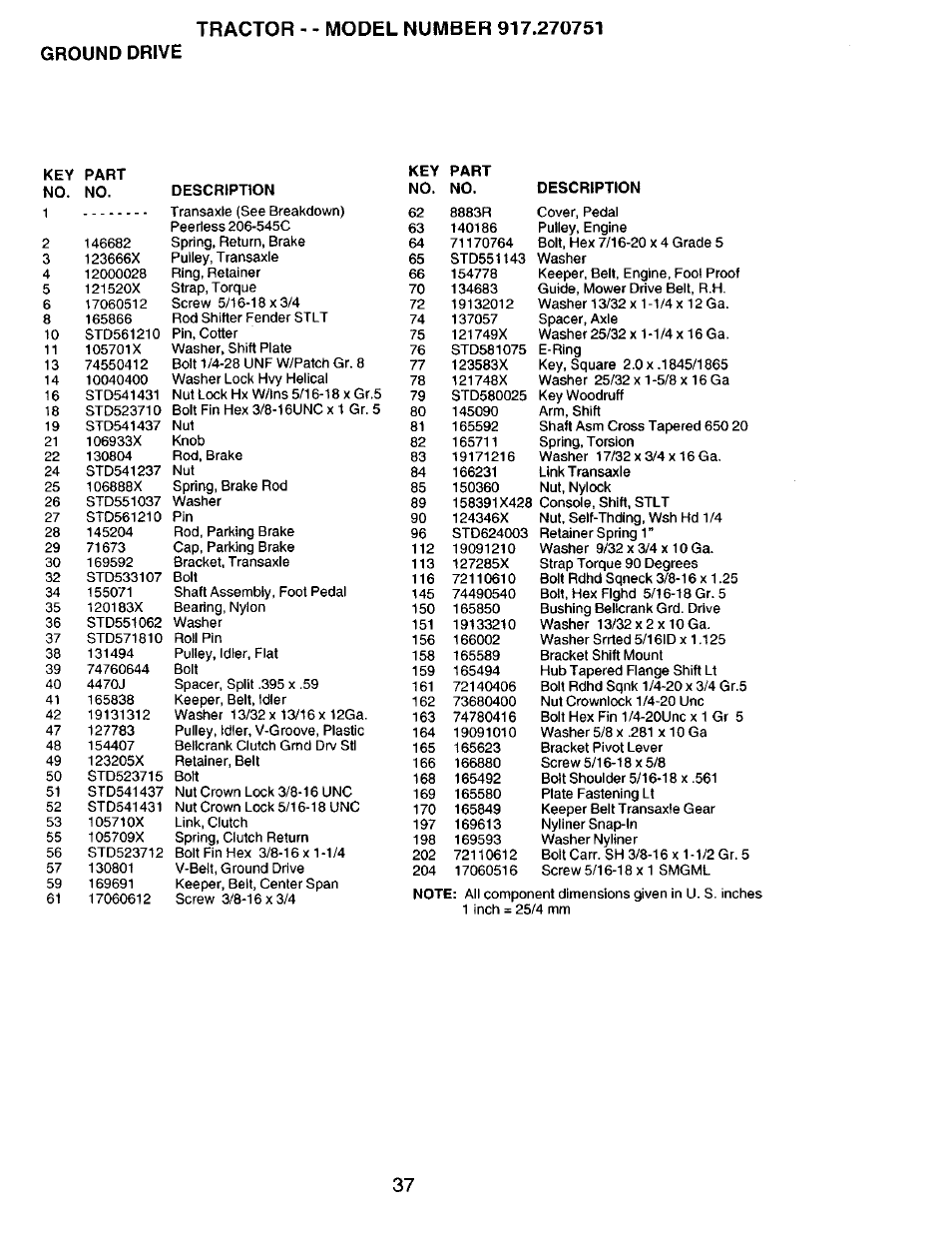Craftsman 917.270751 User Manual | Page 37 / 60