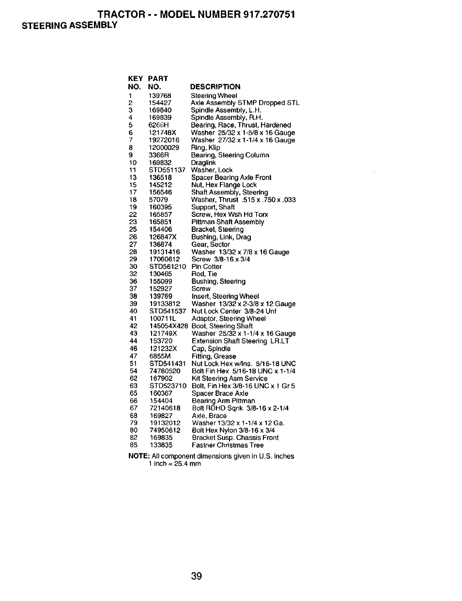 Craftsman 917.270751 User Manual | Page 39 / 60