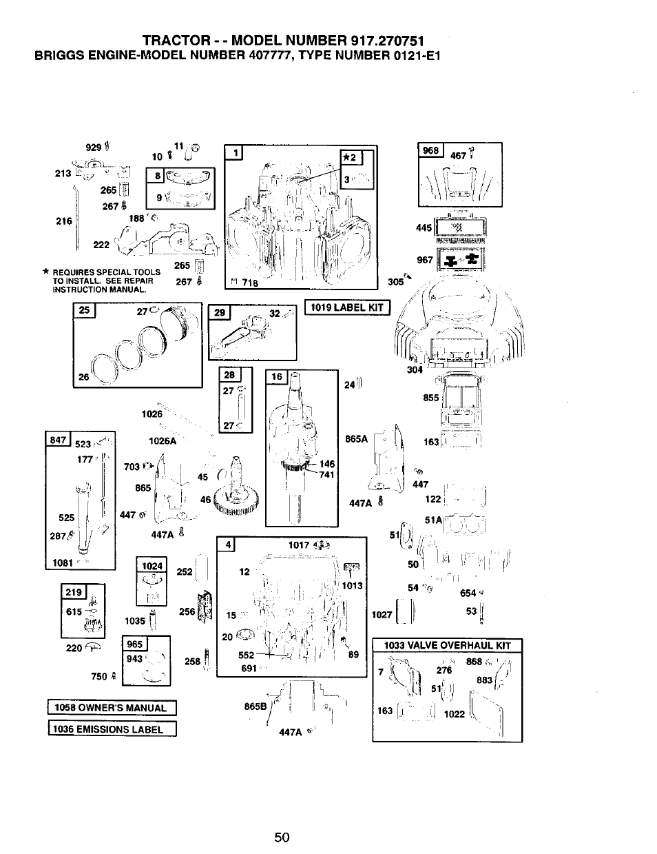 Craftsman 917.270751 User Manual | Page 50 / 60